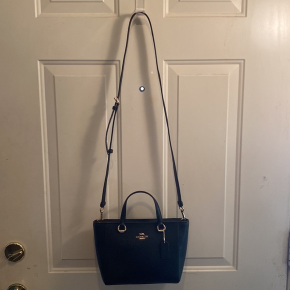 Authentic Brand New Black Coach Alice Satchel - Picture 3 of 7